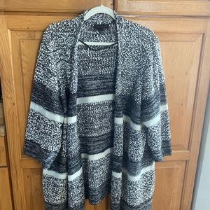 Super Soft Striped Lane Bryant Cardigan 26/28